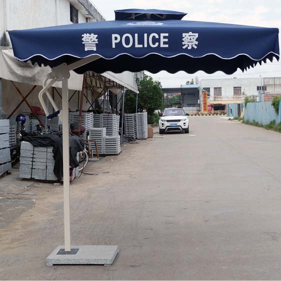 西安保安遮阳伞 保安遮阳伞图片